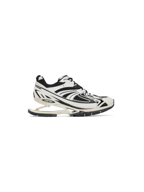 BALENCIAGA Black & White X-Pander Sneakers
