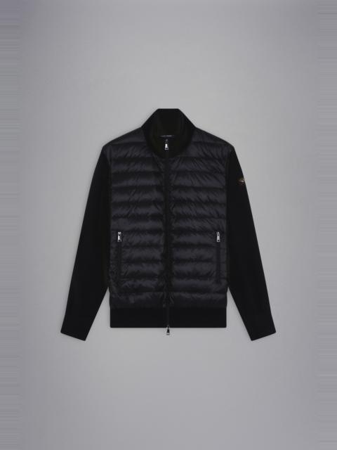 Paul & Shark HYBRID WOOL AND NYLON CARDIGAN