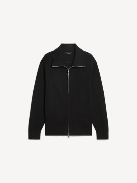 Theory Turtleneck Cardigan in Light Bilen
