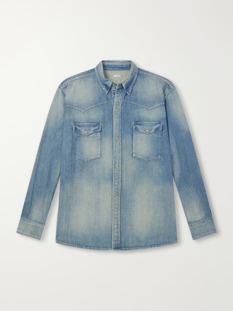 A.PRESSE Vintage Western Denim Shirt