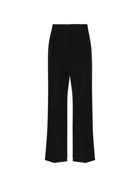 Valentino logo-embroidered tailored trousers