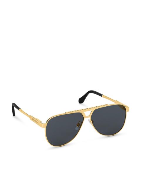 Louis Vuitton 1.1 Evidence Metal Pilot Sunglasses