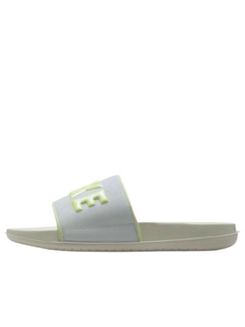 Nike (WMNS) Nike Offcourt Slide 'Light Silver Barely Volt' BQ4632-013