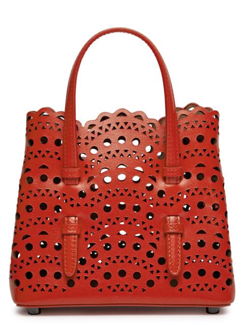 Alaïa Mina 16 leather top handle bag