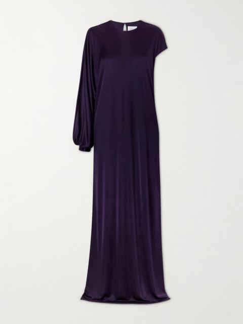 GALVAN Roman Asymmetric Jersey Gown
