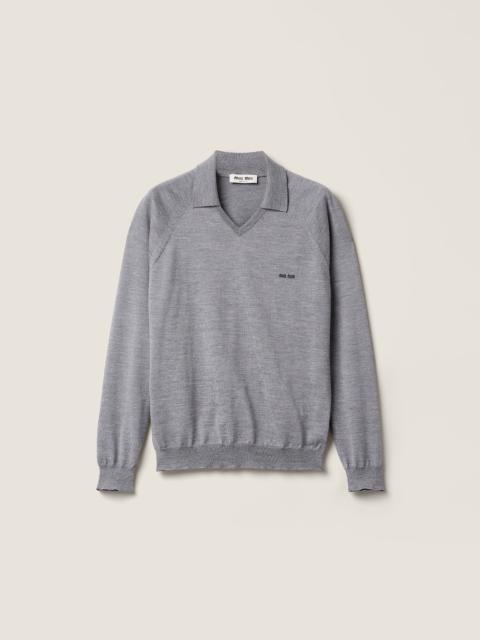 Miu Miu Wool polo sweater