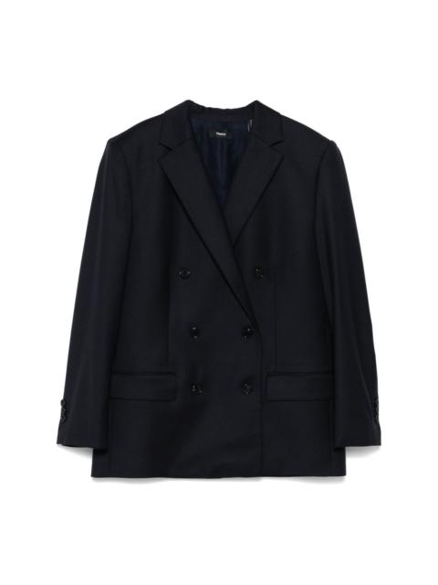double-breasted blazer