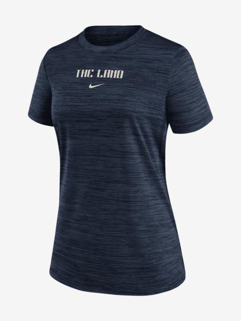 Cleveland Guardians Authentic Collection City Connect Practice Velocity Nike Women's Dri-FIT MLB T-S