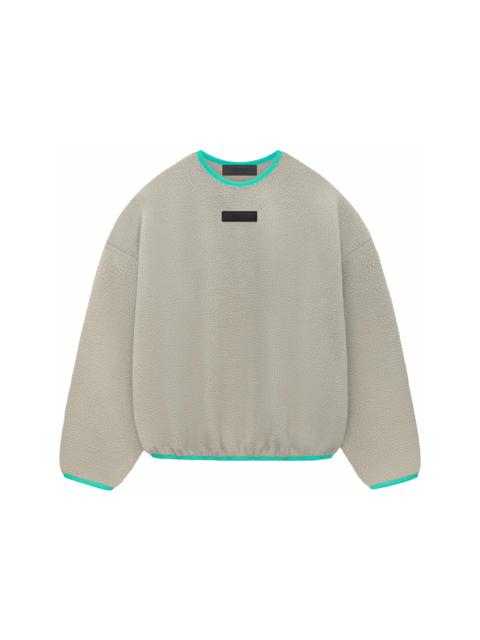 ESSENTIALS 하나님의 두려움 SS24 극단 Fleece Crewneck 'Seal'192SP244705F