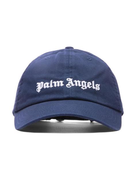PALM ANGELS CLASSIC LOGO CAP - NAVY BLUE