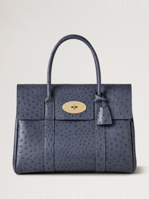 Mulberry Bayswater
Stormy Blue Ostrich