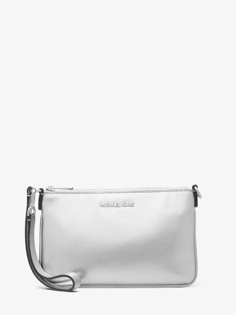 MICHAEL KORS Jet Set Small Metallic Wristlet