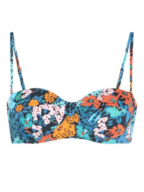 Paul Smith floral-print bikini top