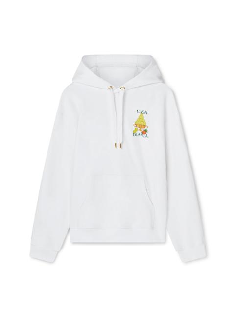 CASABLANCA Le Triomphe De Tennis Hooded Sweatshirt