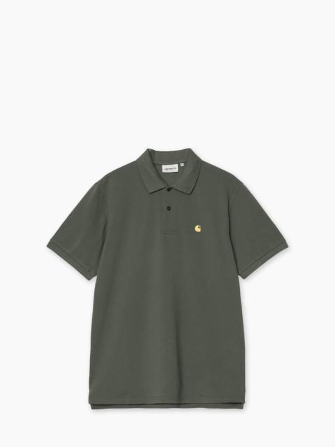 Carhartt CARHARTT WIP S/S CHASE PIQUE POLO LEAF/GOLD