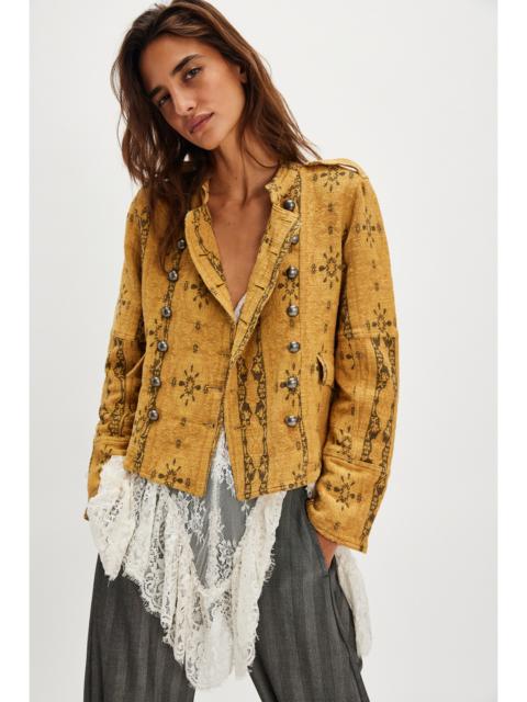 FREE PEOPLE Lotty Jacquard Band Jacket