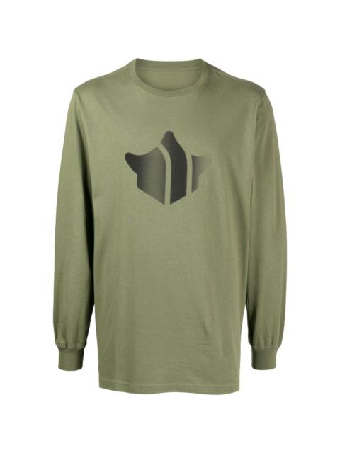 MAHARISHI Pointillist Temple cotton top