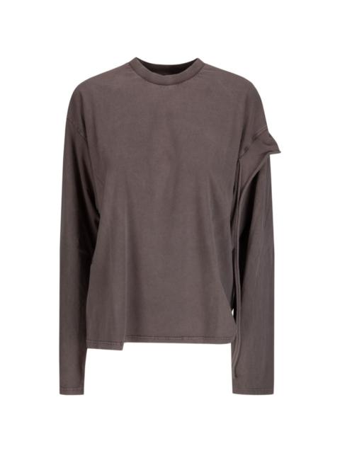 OTTOLINGER reconstructed long-sleeve T-shirt