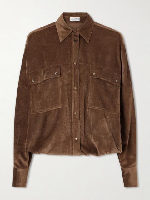 Brunello Cucinelli Velvet Shirt