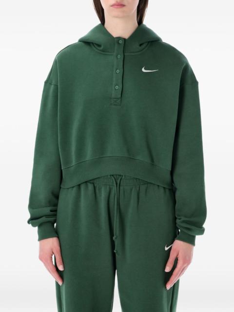 Nike half-button hoodie