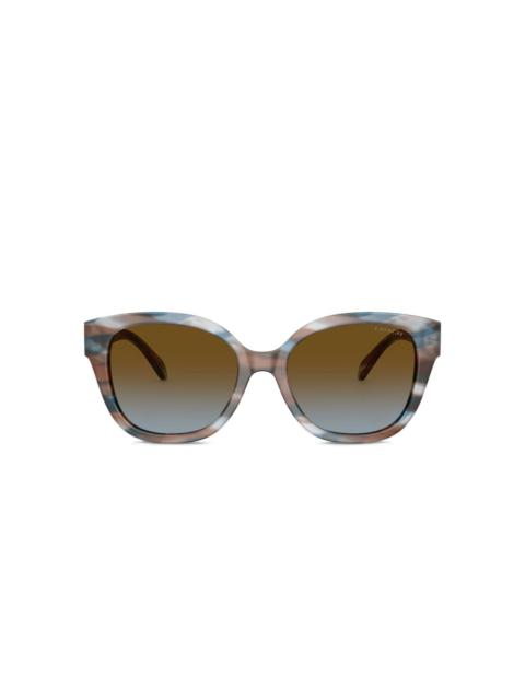 COACH marble-effect sunglasses