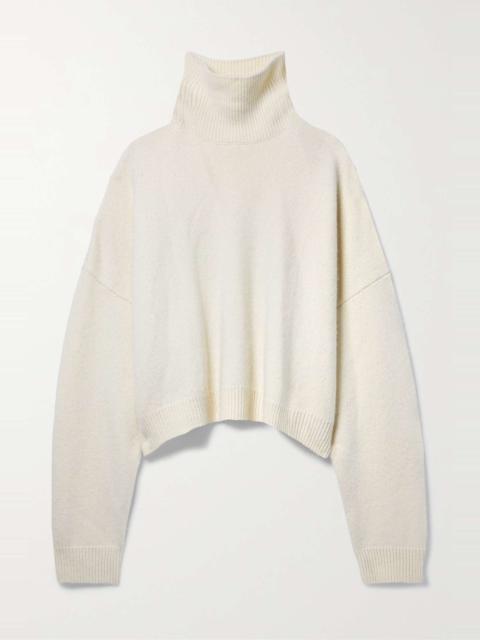Ezio wool and cashmere-blend turtleneck sweater