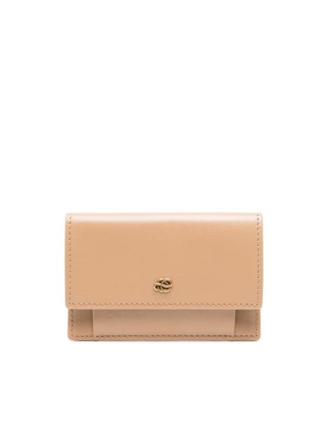 BY MALENE BIRGER Aya logo-plaque leather wallet