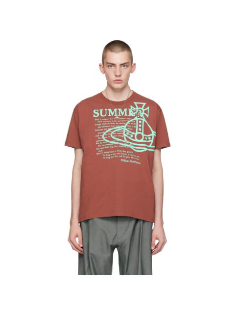 Vivienne Westwood Brown Summer Classic T-Shirt