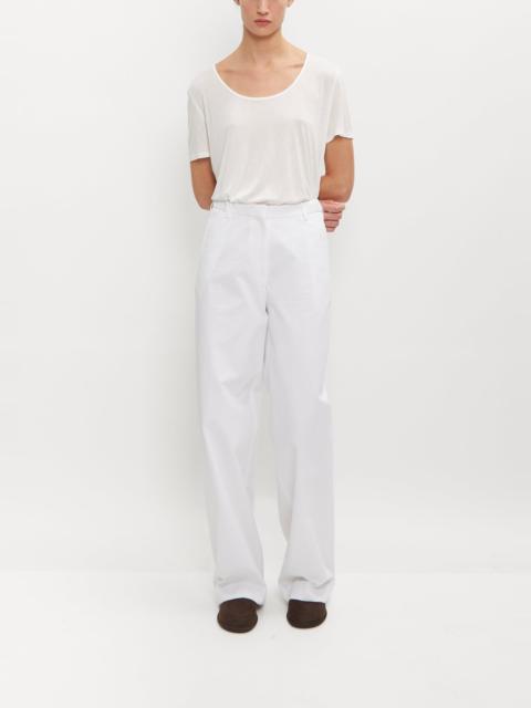 Stephan Schneider Rapido Cotton Trousers — White