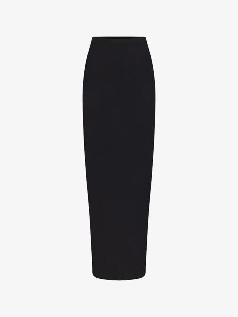 SKIMS Soft Lounge elasticated-waist stretch-woven maxi skirt