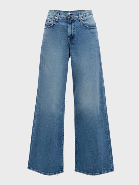 TWP Tiny Dancer Wide-Leg Denim Jeans