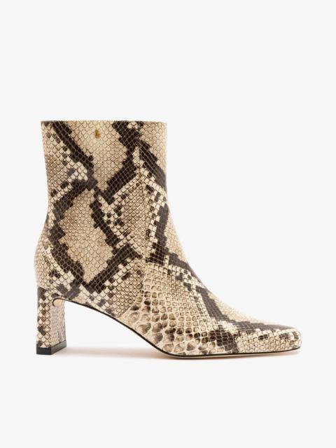 Larroudé Alexis Boot Neutral Snake Leather