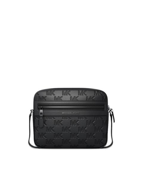 MICHAEL KORS Jet Set logo embossed shoulder bag