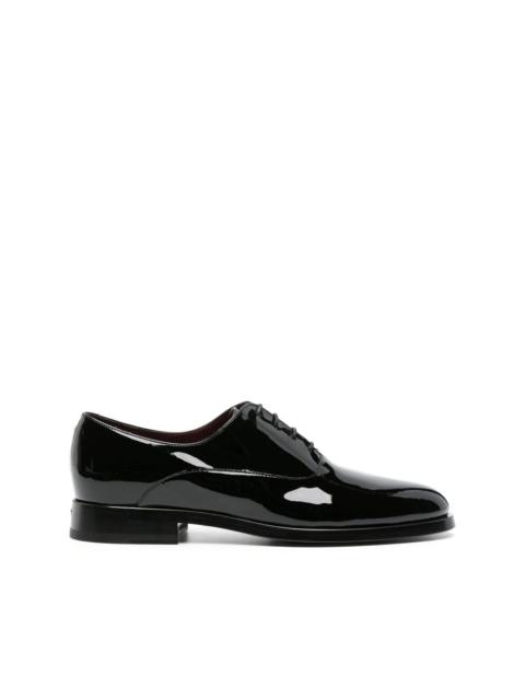 Valentino patent-leather Oxford shoes