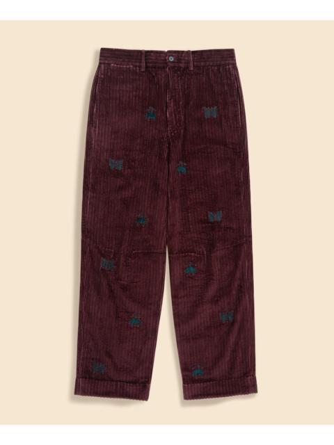 Brooks Brothers Brooks Brothers x NEEDLES Cotton Corduroy GF Papillon Wide Trousers