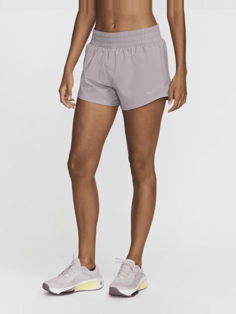 Nike One Women's Dri-FIT Mid-Rise 3" Brief-Lined Shorts