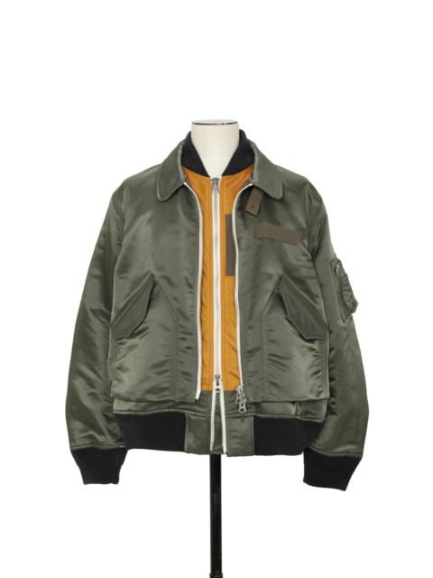sacai Cotton Nylon Twill Blouson
