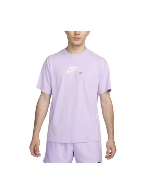 Nike Sportswear Max90 T-Shirt Asia Sizing 'Violet Mist' FV4048-511