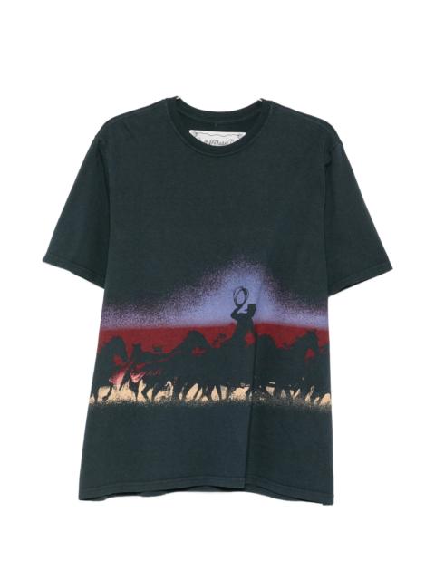 One Of These Days One Of These Days Driftin' Back Graphic-print T-shirt