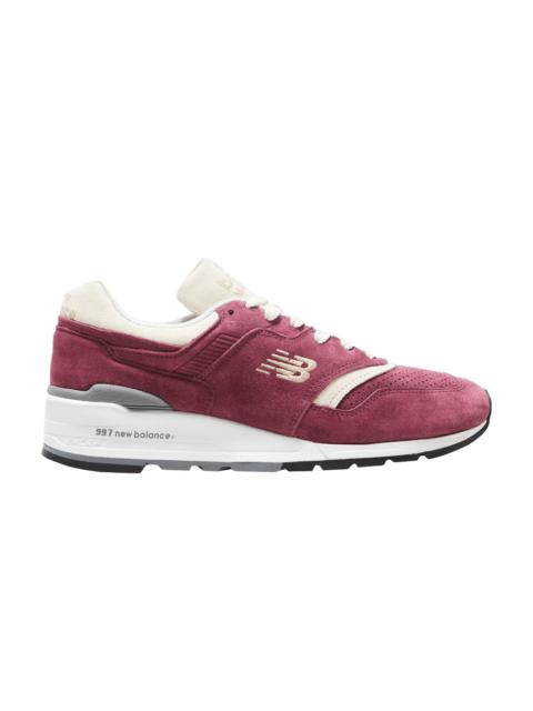 Todd Snyder x 997 Made In USA 'Triborough - Burgundy'