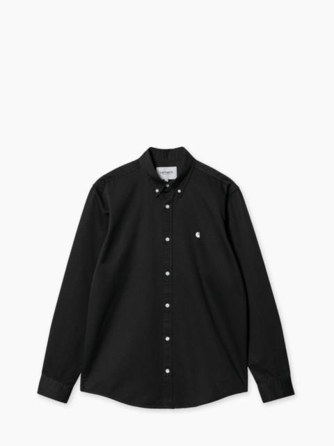Carhartt CARHARTT WIP L/S MADISON SHIRT BLACK/WAX