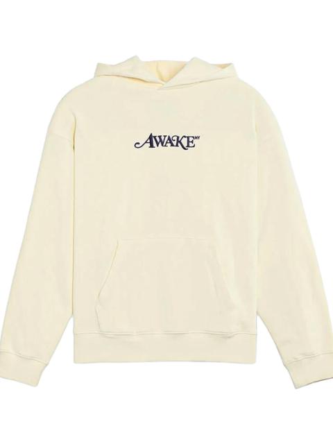 AWAKE NY Classic Logo Hoodie "Cream" AWK FW24 HD303 CRE