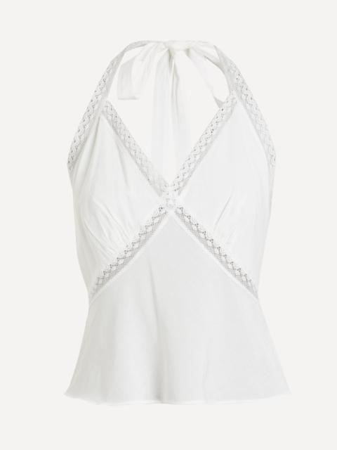 Reformation Monica Halter-Neck Top