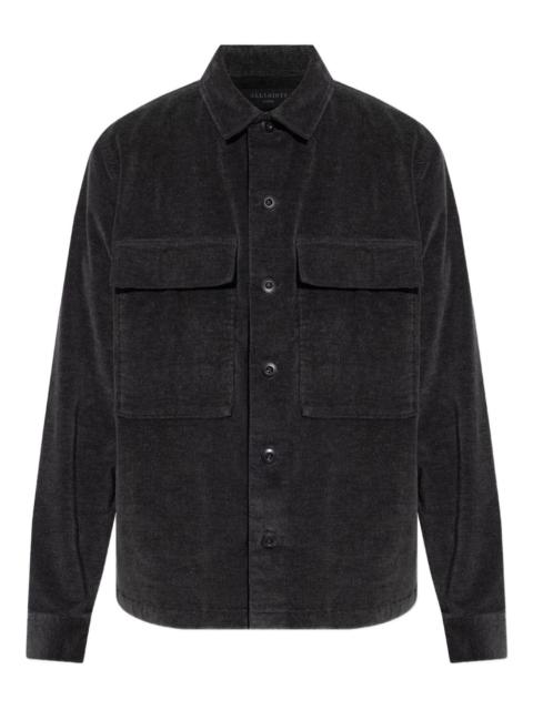 ALLSAINTS corduroy pocket shirt
