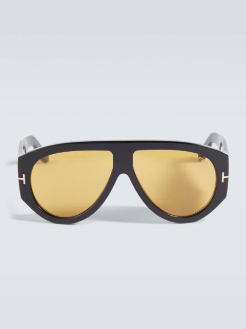 TOM FORD Bronson aviator sunglasses