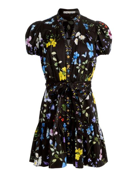 Alice + Olivia CORA MINI SHIRT DRESS