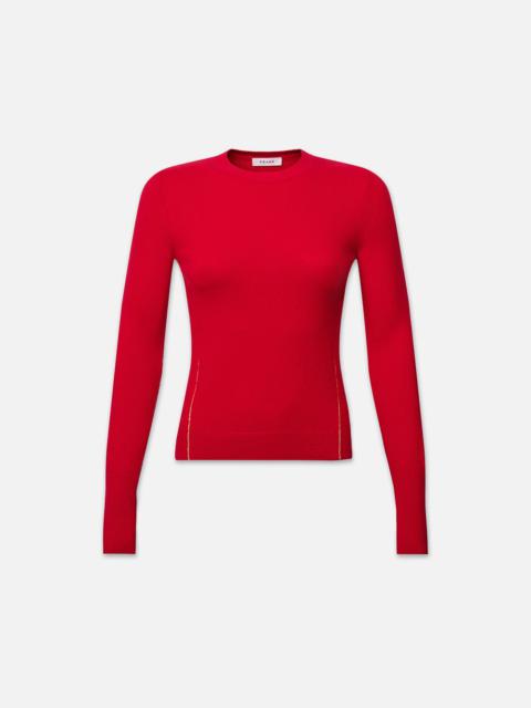 Lunar New Year Cashmere Crew in Red