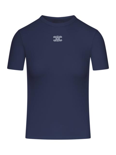CELINE TRIOMPHE T-SHIRT IN COTTON JERSEY
