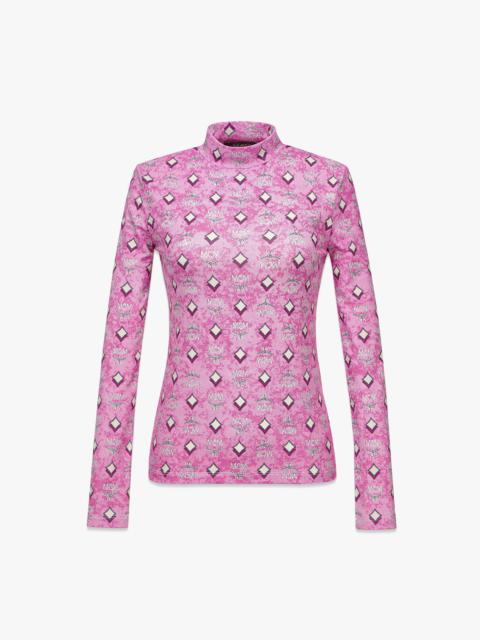 MCM Women’s Golf in the City Vintage Monogram Long Sleeve Top