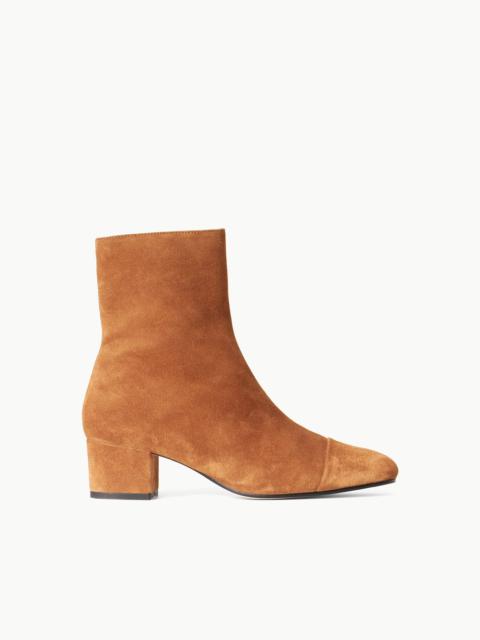 STAUD STAUD AIMEE SHORT BOOT TAN SUEDE